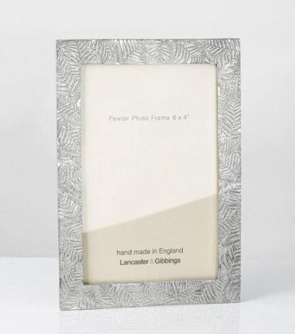 Lancaster & Gibbings Pewter Photo Frames at Gifted Boston Spa