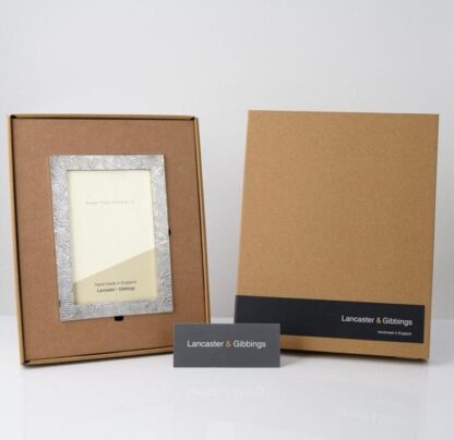 Lancaster & Gibbings Pewter Photo Frames at Gifted Boston Spa