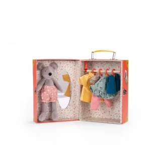 Moulin Roty Little Wardrobe Suitcase Nini Mouse 632407