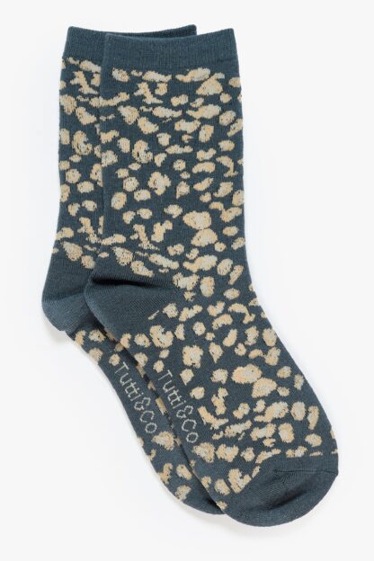 Tutti & Co Leopard Socks (SOC066) - Image 2