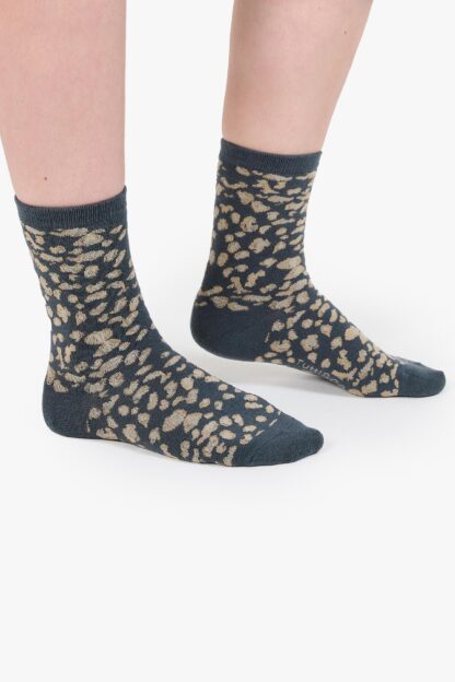 Tutti & Co Leopard Socks (SOC066)