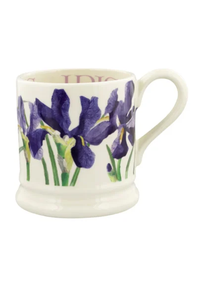 Emma Bridgewater Blue Iris 1/2 Pint Mug