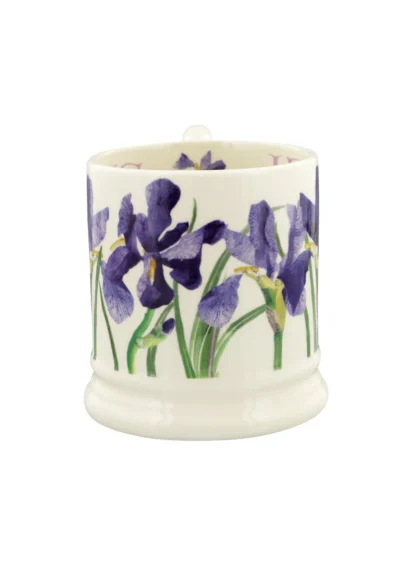 Emma Bridgewater Blue Iris 1/2 Pint Mug - Image 4