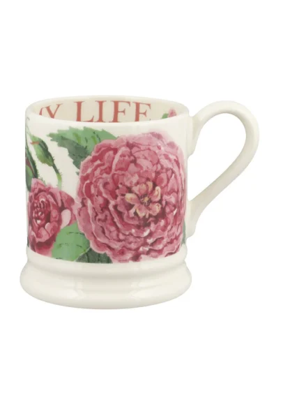 Emma Bridgewater Emma s Rose 1/2 Pint Mug