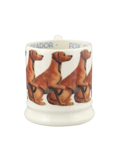 Emma Bridgewater Dogs Red Fox Labrador 1/2 Pint Mug - Image 5