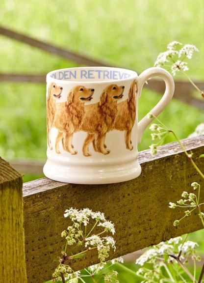 Emma Bridgewater Golden Retriever 1/2 Pint Mug - Image 2