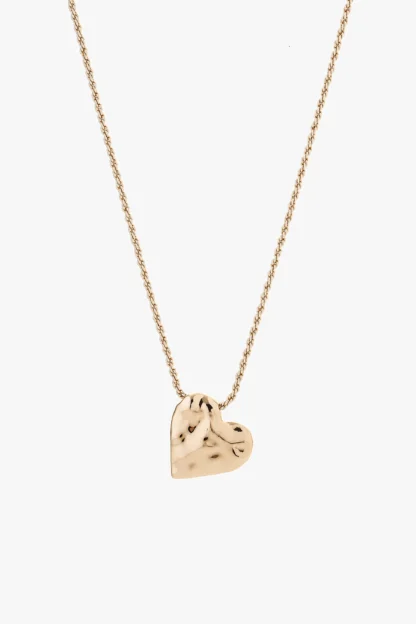 Tutti & Co Heart Necklace Gold - Image 2