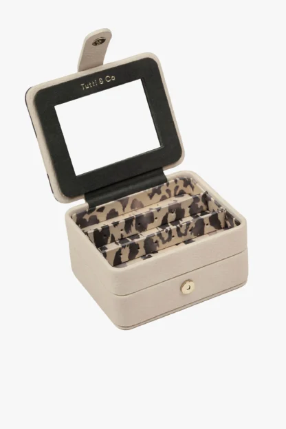 Tutti & Co Leopard Small Jewellery Box