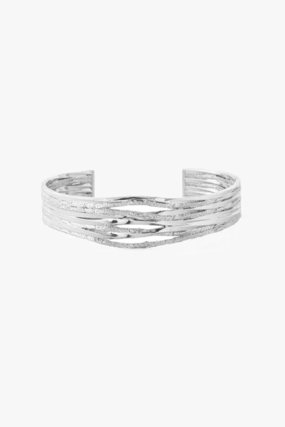 Tutti & Co Spiral Bangle Silver (BR652S) - Image 2