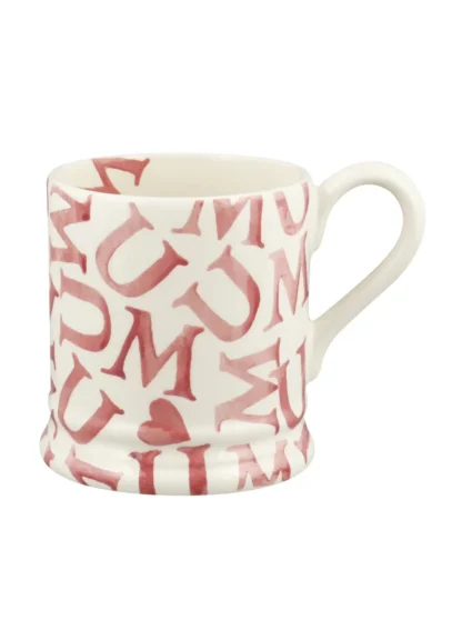 Emma Bridgewater M.U.M. Pink 1/2 Pint Mug - Image 2