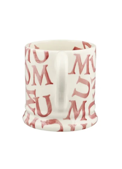 Emma Bridgewater M.U.M. Pink 1/2 Pint Mug - Image 3