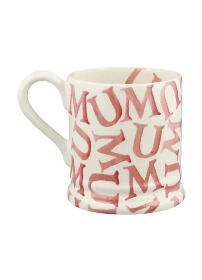 Emma Bridgewater M.U.M. Pink 1/2 Pint Mug - Image 4