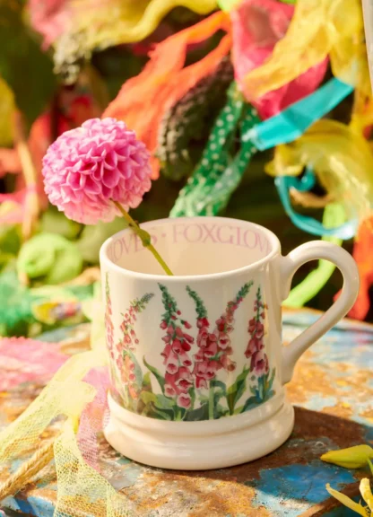 Emma Bridgewater Foxgloves 1/2 Pint Mug - Image 7