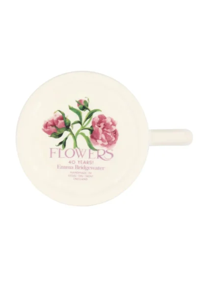 Emma Bridgewater Pink Peony 1/2 Pint Mug - Image 6